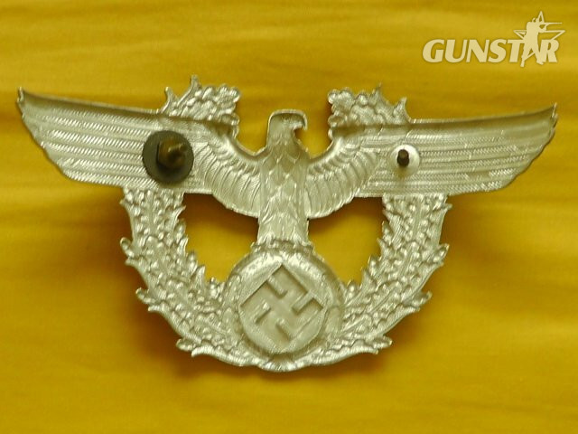  Unknown German Civil Police Shako Eagle Antique & Militaria