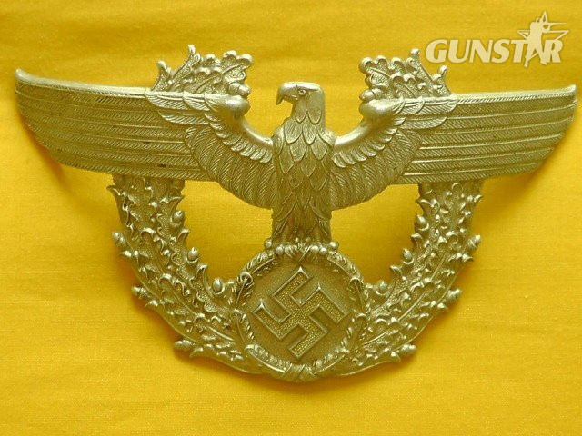 Unknown German Civil Police Shako Eagle Antique & Militaria - {CATEGORY}