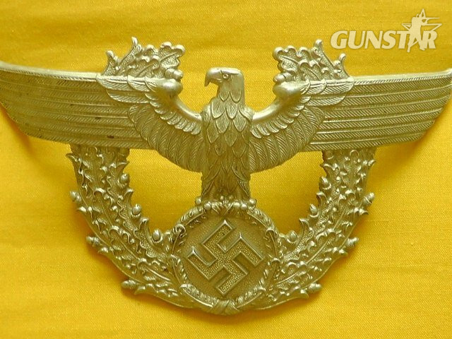 Unknown German Civil Police Shako Eagle Antique & Militaria 