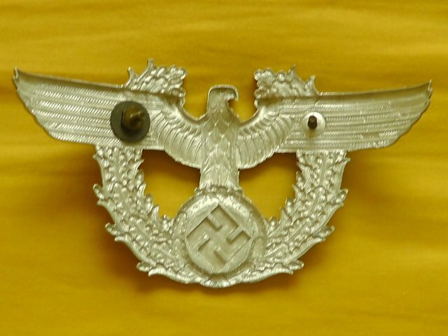  Unknown German Civil Police Shako Eagle Antique & Militaria