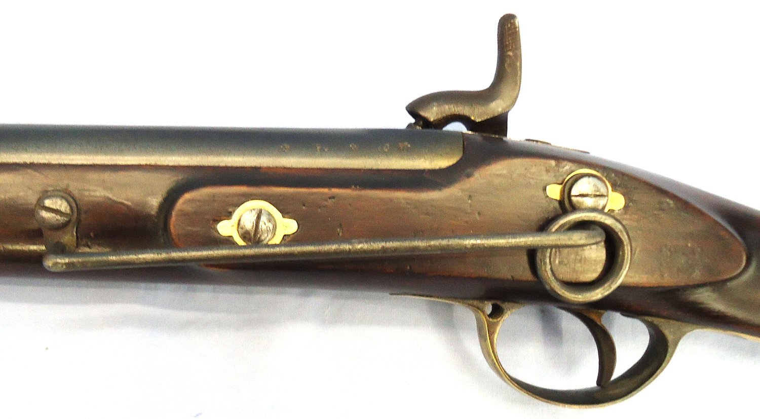 Victorian, British Army in Indian, Light Cavalry.65 Calibre, Smooth Bore, Antique Percussion Carbine with Saddle Bar and Ring. Sn 23424 Victorian, British Army in Indian, Light Cavalry.65 Calibre, Smooth Bore, Antique Percussion Carbine with Saddle Bar and Ring. Sn 23424 Single Shot Various Rifle 