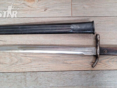 FINNISH FISKARS M1927 Mosin Nagant BAYONET and SCABBARD Bayonet