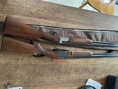 Lames Domino O/U 12 bore ejector and non ejector  Over and Under 12 Bore/gauge