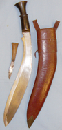 WWII Nepalese Gurkhas ‘Kukri’ with Leather frog, Sheath & Skinner. ED 2432. Hunting Knive