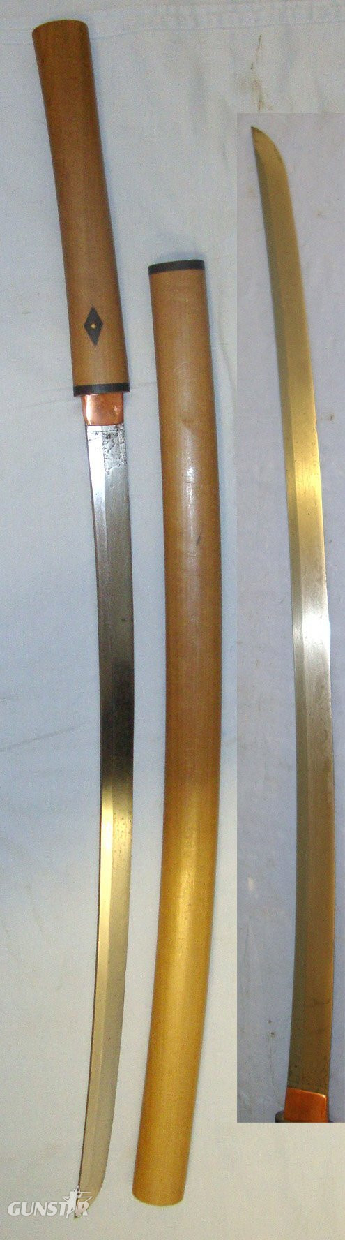  HIGH GRADE SHOWA-TO**WW2 Period Japanese Katana Sword Blade Seki Gunto Smith Signed ‘NOSHU SEKI JU MATSUDA KANE TAKA SAKU’ In Protective Wood Shira Saya Resting Mounts & Expert Assessment. Sn 22019 Sword
