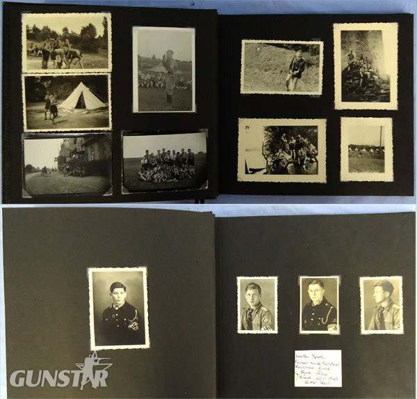  WW2 Nazi German Hitler Youth Photograph Album containing 50 Original Photographs. Sn - 22883 WW2 Nazi German Hitler Youth Photograph Album containing 50 Original Photographs. Sn - 22883 Antique & Militaria