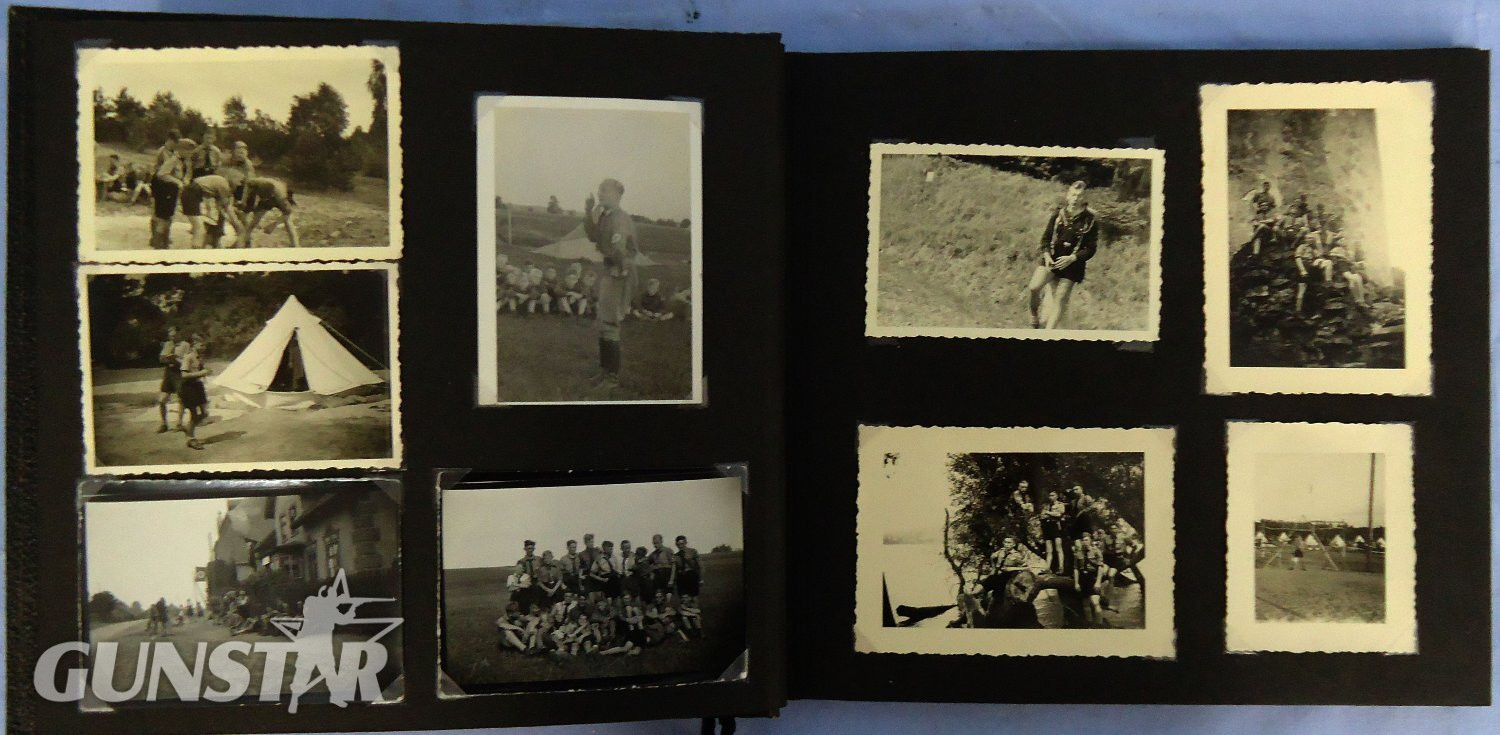 WW2 Nazi German Hitler Youth Photograph Album containing 50 Original Photographs. Sn - 22883 WW2 Nazi German Hitler Youth Photograph Album containing 50 Original Photographs. Sn - 22883 Antique & Militaria - {CATEGORY} in 
