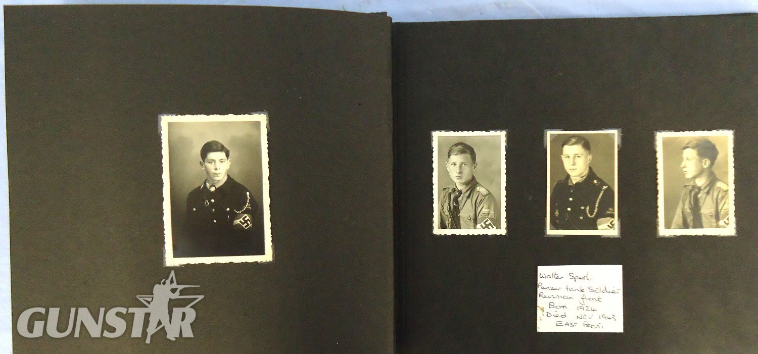 WW2 Nazi German Hitler Youth Photograph Album containing 50 Original Photographs. Sn - 22883 WW2 Nazi German Hitler Youth Photograph Album containing 50 Original Photographs. Sn - 22883 Antique & Militaria - {CATEGORY}