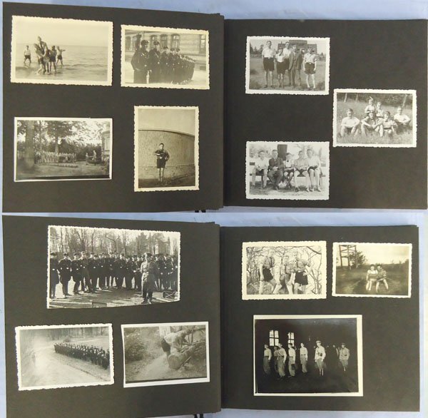 WW2 Nazi German Hitler Youth Photograph Album containing 50 Original Photographs. Sn - 22883 WW2 Nazi German Hitler Youth Photograph Album containing 50 Original Photographs. Sn - 22883 Antique & Militaria