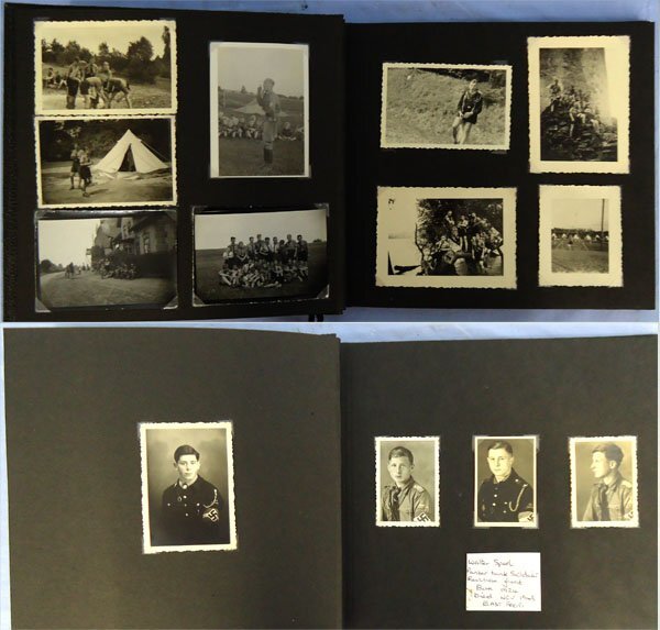  WW2 Nazi German Hitler Youth Photograph Album containing 50 Original Photographs. Sn - 22883 WW2 Nazi German Hitler Youth Photograph Album containing 50 Original Photographs. Sn - 22883 Antique & Militaria