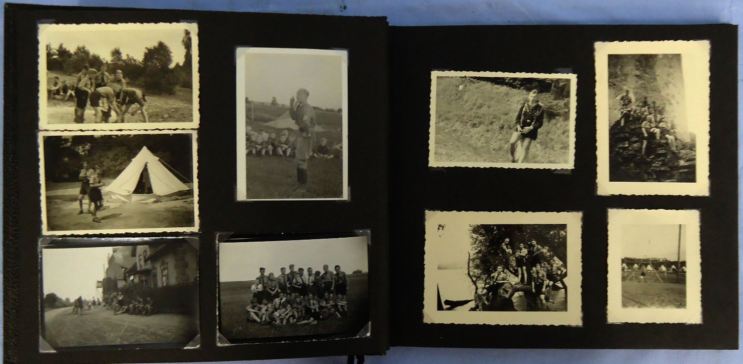 WW2 Nazi German Hitler Youth Photograph Album containing 50 Original Photographs. Sn - 22883 WW2 Nazi German Hitler Youth Photograph Album containing 50 Original Photographs. Sn - 22883 Antique & Militaria - {CATEGORY} in 