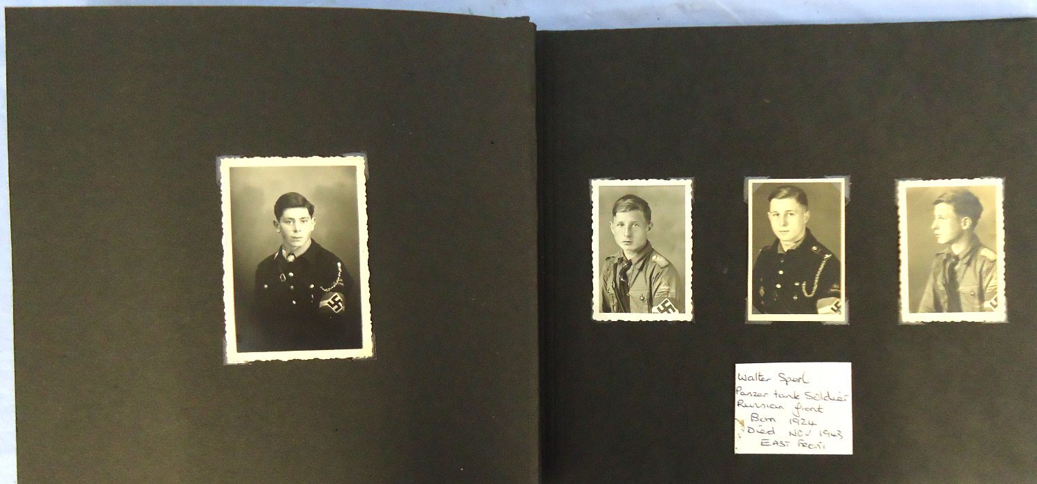 WW2 Nazi German Hitler Youth Photograph Album containing 50 Original Photographs. Sn - 22883 WW2 Nazi German Hitler Youth Photograph Album containing 50 Original Photographs. Sn - 22883 Antique & Militaria - {CATEGORY}