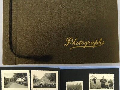 WW2 Nazi German Hitler Youth Photograph Album containing 50 Original Photographs. Sn - 22883 WW2 Nazi German Hitler Youth Photograph Album containing 50 Original Photographs. Sn - 22883 Antique & Militaria