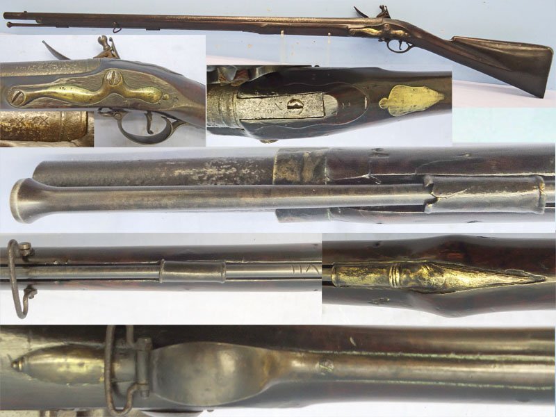 American War of Independence Era**Extremely Rare .67 Pistol Bore Officers Fusil Brown Bess, Number 7 by Hirst. Sn - 23230:2 American War of Independence Era**Extremely Rare .67 Pistol Bore Officers Fusil Brown Bess, Number 7 by Hirst. Sn - 23230:2 Muzzleloader Various Rifle