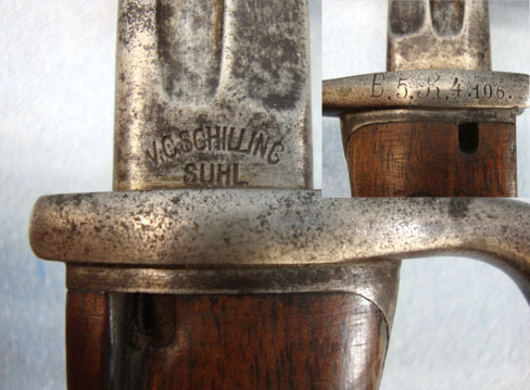  V.C. Schilling, Suhl Bayonet