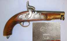 Enfield With Brass Fittings, Captive Steel Ram Rod & Belt Bar .65 Cal Muzzleloader Muzzleloader