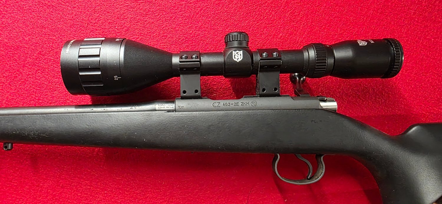 CZ 452-2E Bolt Action .22 RF Rifle - {CATEGORY}