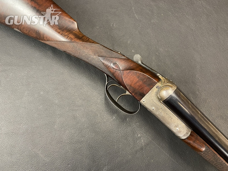 C. Lancaster Crown Grade BL/E Side By Side 12 Bore/gauge in 