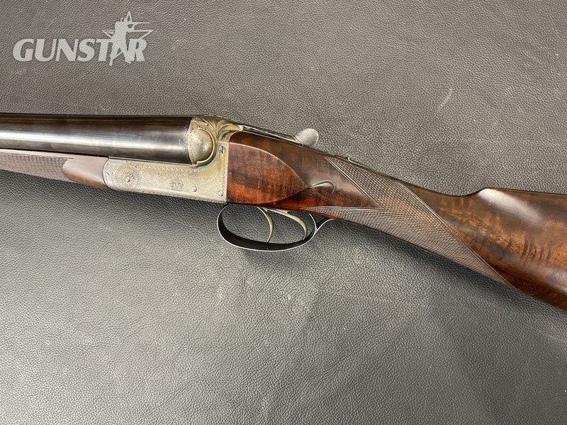  C. Lancaster Crown Grade BL/E Side By Side 12 Bore/gauge