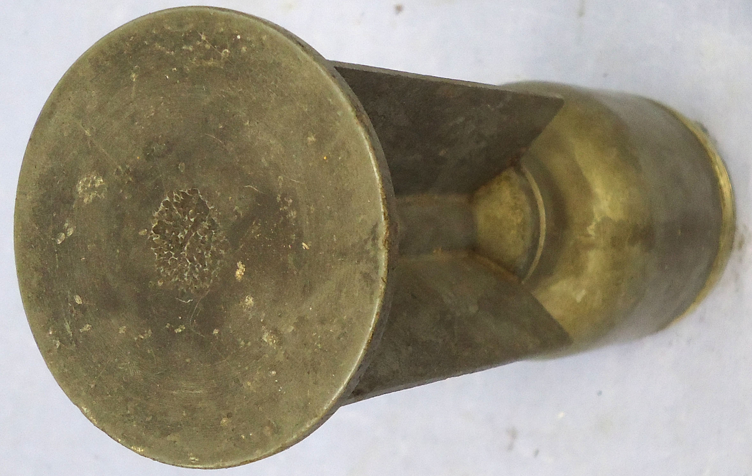 {CATEGORY} - INERT DEACTIVATED. WW2, 1941 Dated, British No 68 AT Mk III (Anti Tank) HEAT (High Explosive Anti-Tank) Fin Stabilised Hollow Charged Rifle Grenade. Sn - 21303 INERT DEACTIVATED. WW2, 1941 Dated, British No 68 AT Mk III (Anti Tank) HEAT (High Explosive Anti-Tank) Fin Stabilised Hollow Charged Rifle Grenade. Sn - 21303  Other Ammunition in 