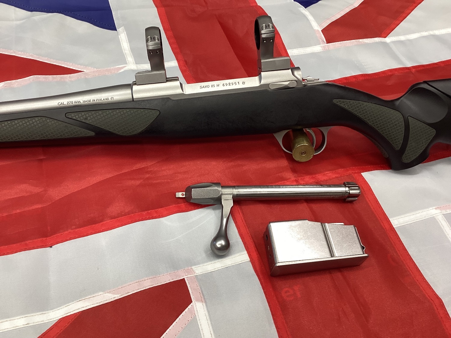 Sako 85 M STAINLESS SYNTHETIC  Bolt Action .270 Winchester Rifle