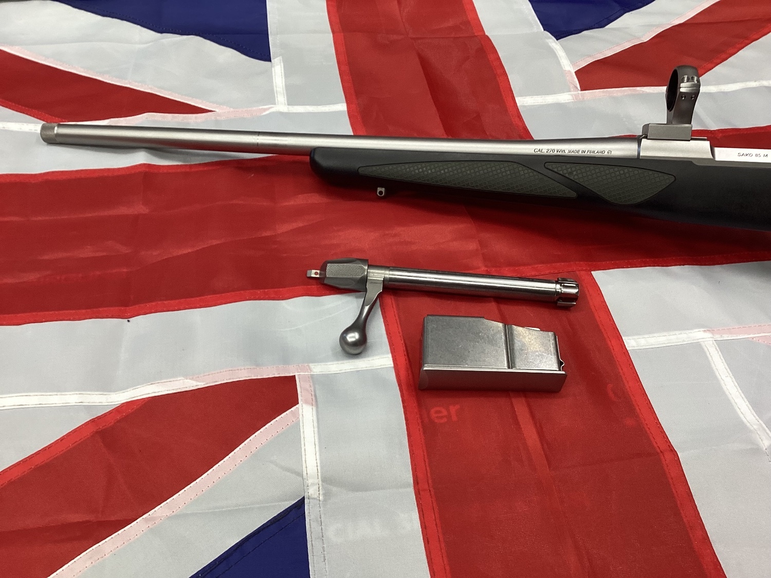 Sako 85 M STAINLESS SYNTHETIC  Bolt Action .270 Winchester Rifle 