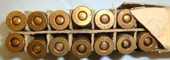 INERT DEACTIVATED USC Co (United States Cartridge Company) INERT DEACTIVATED Service Pack of 20 x .45 ACP Inert Ball Rounds By USC Co For C Antique & Militaria