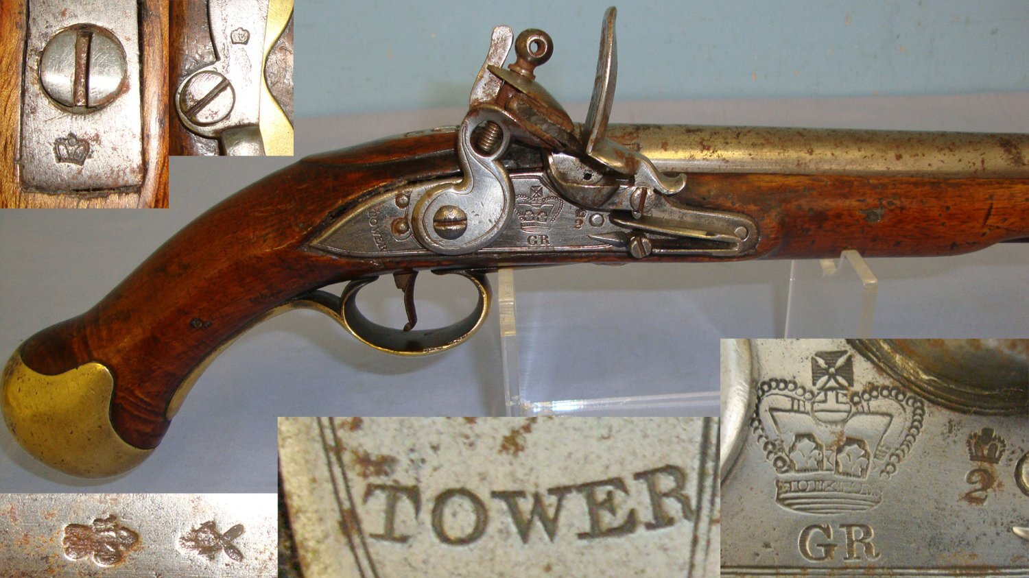  Royal Small Arms Factory (Enfield) With Belt Bar & Regulation Brass Fittings Including Cudgel Butt. Sn 21807 .577 Muzzleloader