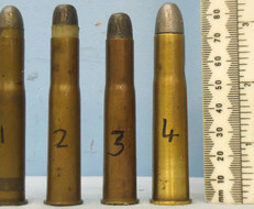 INERT DEACTIVATED. British Eley No 1 500/450 x 2 ¾ inch Black Powder Express And INERT DEACTIVATED. British Eley No 1 500/450 x 2 ¾ inch Black Powder Express And Antique & Militaria