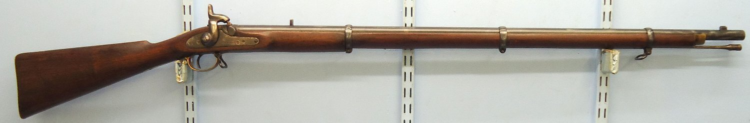 Royal Small Arms Factory (Enfield) British Pattern 1859 3 Band Musket (2nd model Indian .656” Musket). Sn - 21393:29 Single Shot .65 Cal Muzzleloader Rifle - {CATEGORY} in 