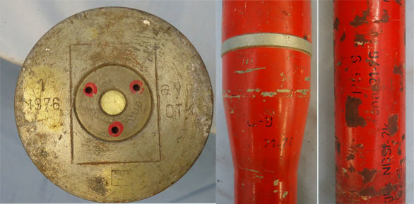INERT DEACTIVATED. Russian 1976 Dated 73mm SPG-9 ‘Kopye’ (Spear) Recoilless, Roc INERT DEACTIVATED. Russian 1976 Dated 73mm SPG-9 ‘Kopye’ (Spear) Recoilless, Roc Antique & Militaria