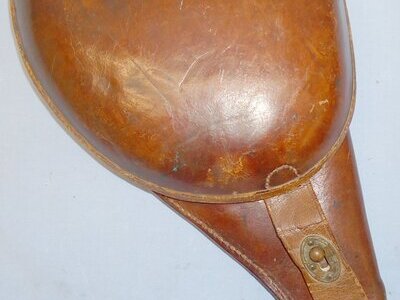 Japanese WWII Army Officer\'s Nambu Type 14 Semi-Automatic Pistol Holster. 16308. Japanese WWII Army Officer\'s Nambu Type 14 Semi-Automatic Pistol Holster. 16308. Antique & Militaria