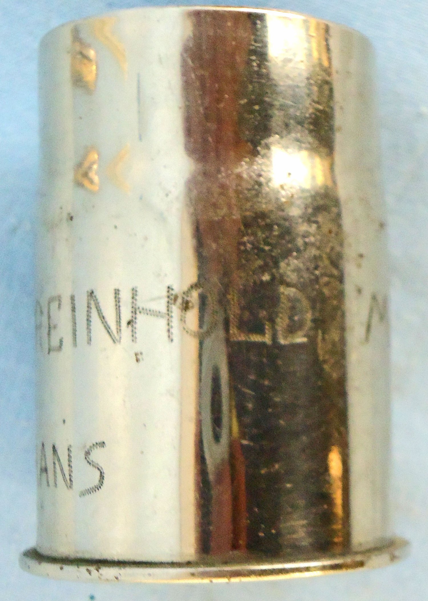 {CATEGORY} - INERT DEACTIVATED. WW1 Austrian, 1916 Dated, George Roth 37MM Trench Gun (3.7 cm Infanteriegeschütz M.15) (37x57R) High Explosive Bouncing Presentation Round. Sn - 21687 INERT DEACTIVATED. WW1 Austrian, 1916 Dated, George Roth 37MM Trench Gun (3.7 cm Infanteriegeschütz M.15) (37x57R) High Explosive Bouncing Presentation Round. Sn - 21687  Other Ammunition
