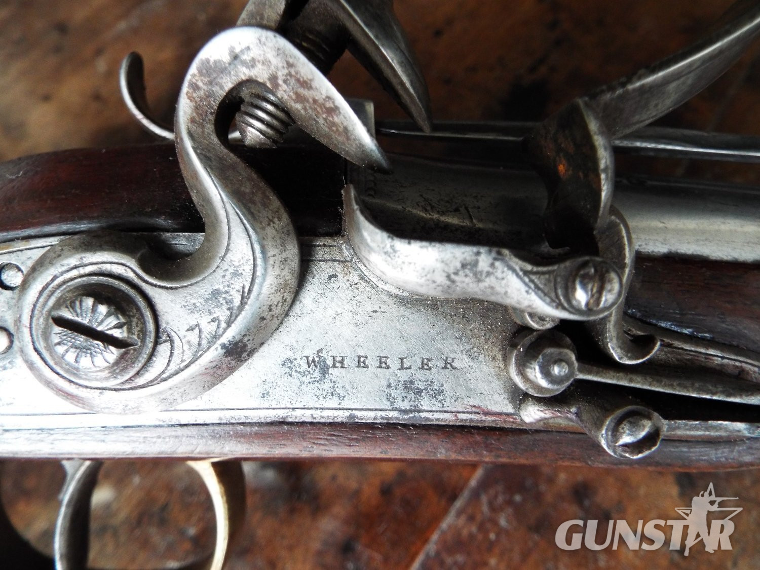 WHEELER Flintlock Bayonet Pistol .64 Cal Muzzleloader Muzzleloader