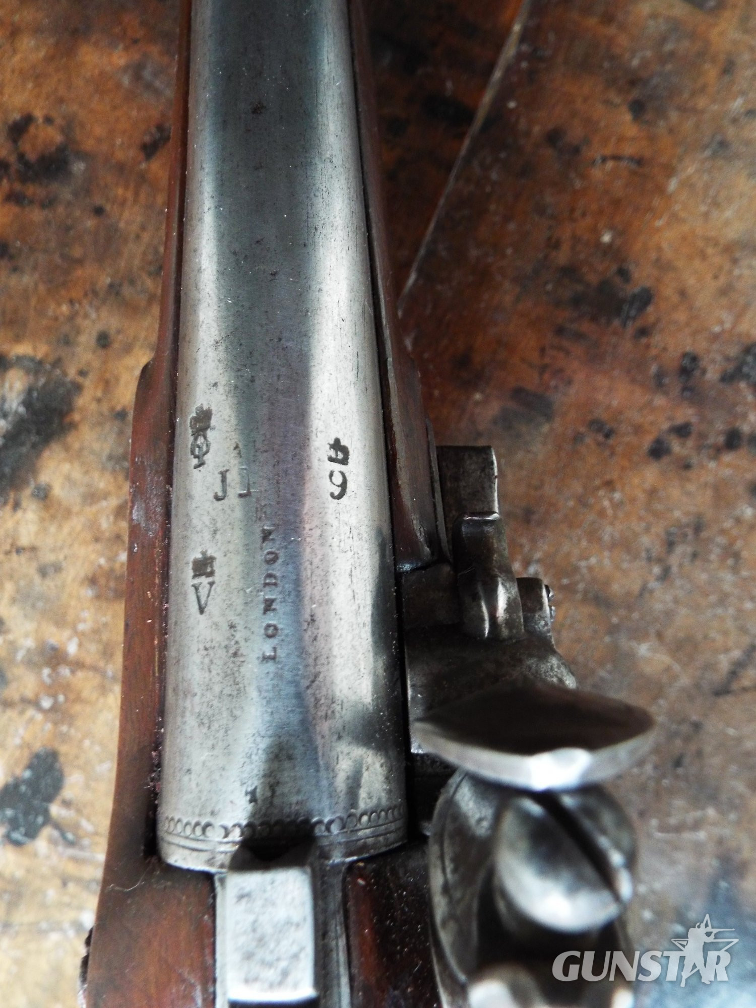 WHEELER Flintlock Bayonet Pistol .64 Cal Muzzleloader Muzzleloader - {CATEGORY}