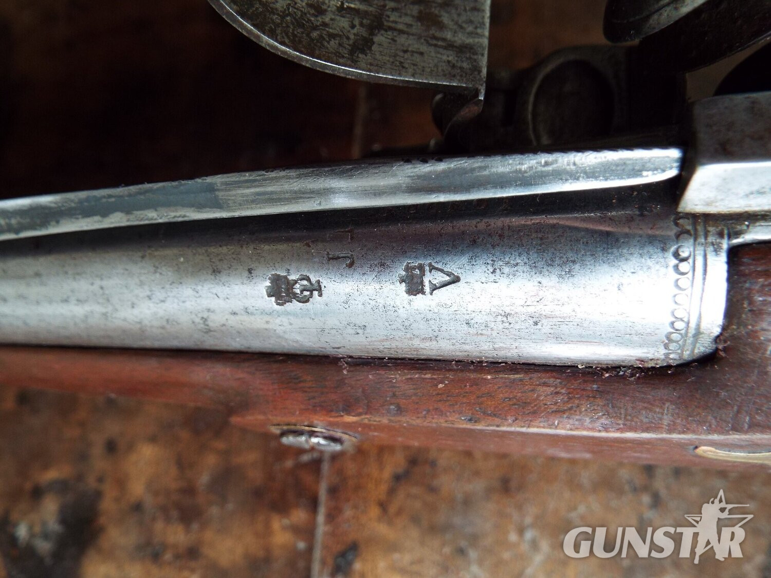 {CATEGORY} - WHEELER Flintlock Bayonet Pistol .64 Cal Muzzleloader Muzzleloader