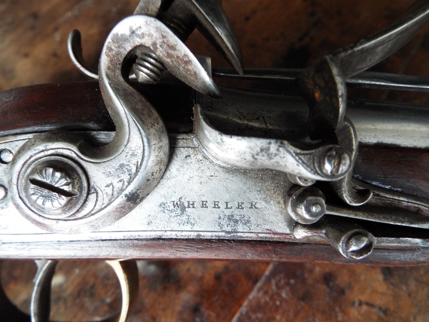 WHEELER Flintlock Bayonet Pistol .64 Cal Muzzleloader Muzzleloader