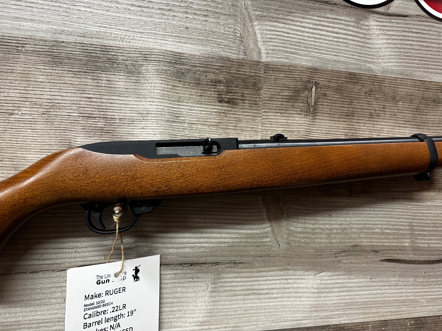  Ruger 10/22 Semi-Auto .22 RF Rifle
