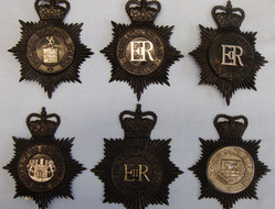 Various Various Queen's Crown Blackened Two Piece Helmet Plates Other Accessory