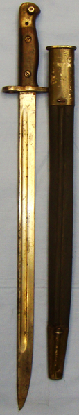  British ‘1907’ Sword Bayonet and Scabbard. BAYO 735. Bayonet