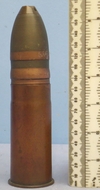 DEACTIVATED INERT. Imperial German Naval, 1918 Dated, 37mm (37 x 94R) Pom Pom Nose Fused HE (High Explosive) Round By D.W.M. - O 1902 DEACTIVATED INERT. Imperial German Naval, 1918 Dated, 37mm (37 x 94R) Pom Pom Nose Fused HE (High Explosive) Round By D.W.M. - O 1902  Other