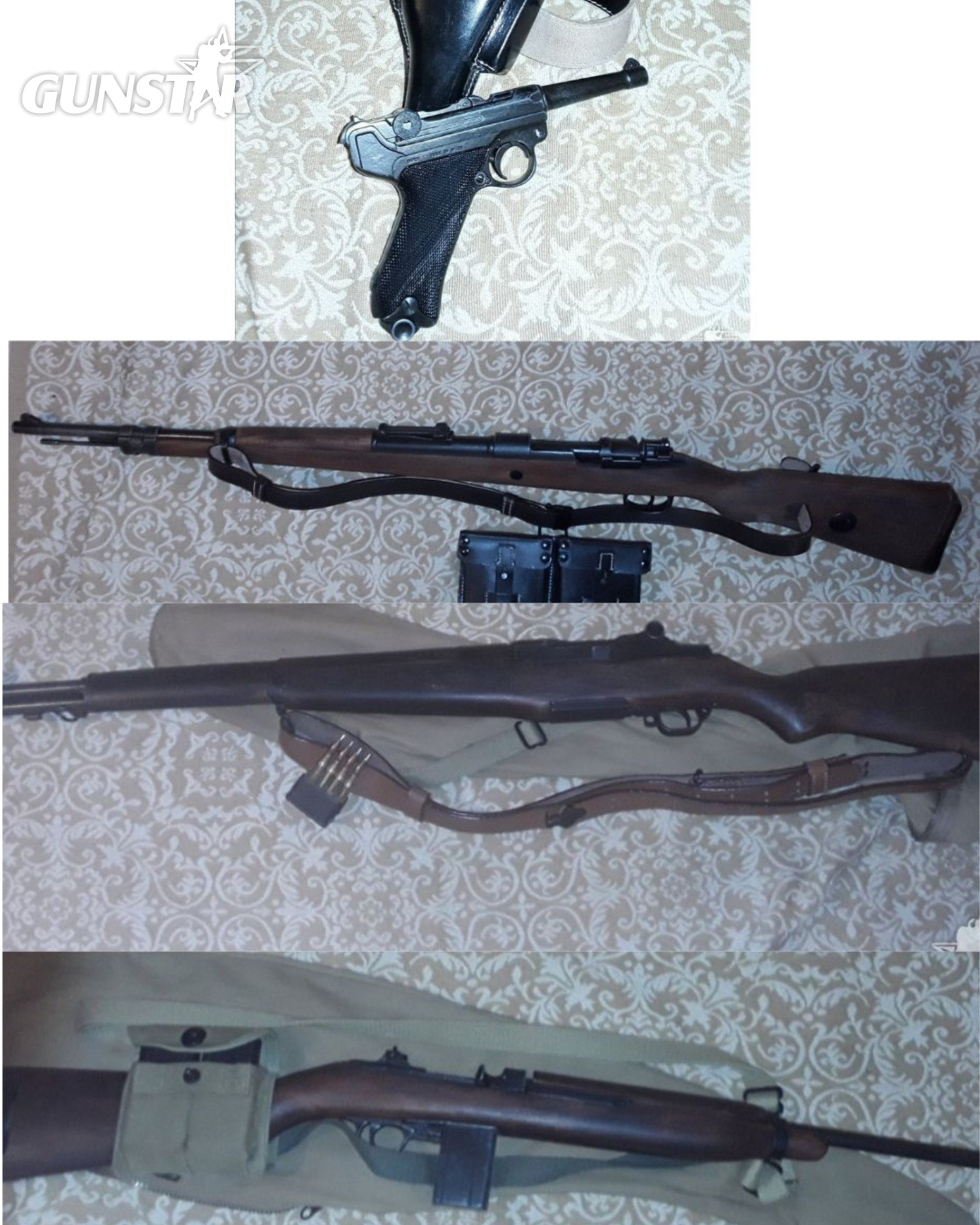 Denix COLLECTION WW2 GERMAN AND U.S.A. COLLECTION - Non-firing in 