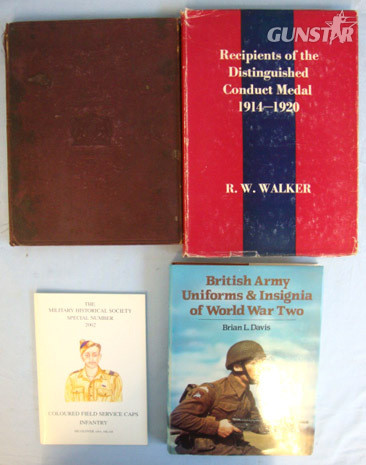 A Collection Of Four Books On British Army Uniforms, Dress Regulations, Coloured A Collection Of Four Books On British Army Uniforms, Dress Regulations, Coloured Other Accessory in 