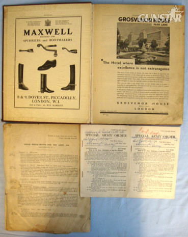 A Collection Of Four Books On British Army Uniforms, Dress Regulations, Coloured A Collection Of Four Books On British Army Uniforms, Dress Regulations, Coloured Other Accessory