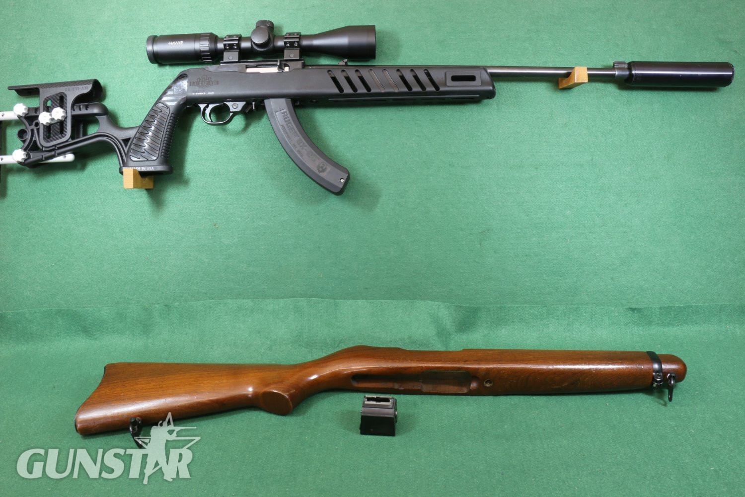 Ruger 10/22 Semi-Auto .22 Long Rifle (.22 LR) Rifle