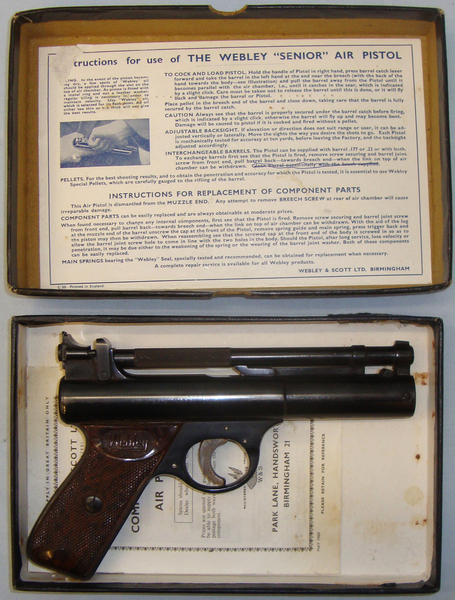 Webley & Scott Senior .22