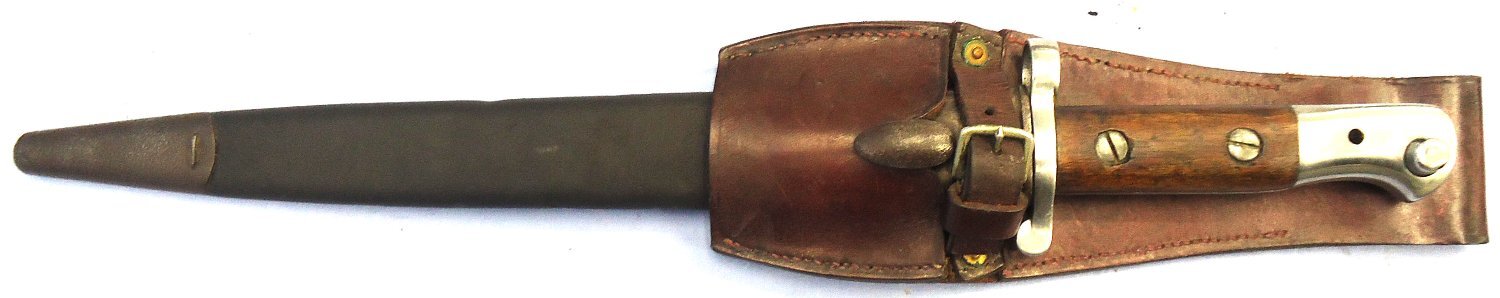 Scarce* British, 1903 Pattern SMLE Rifle Bayonet Converted From Pattern 1888 Sword Bayonet, Scabbard & Frog. Sn 23478:106 Bayonet 
