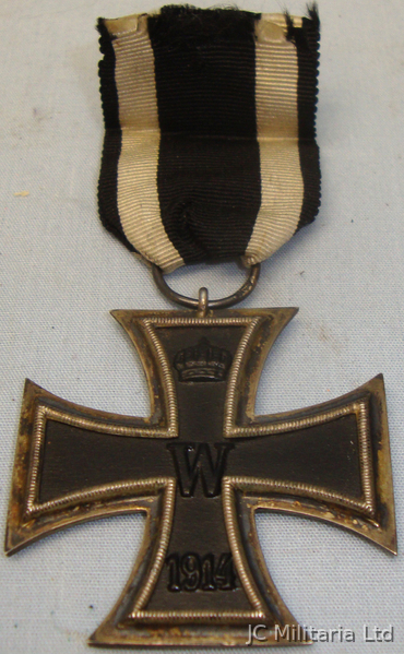 **Scarce** WWI Iron Cross and Ribbon 2nd Class. BA 384. **Scarce** WWI Iron Cross and Ribbon 2nd Class. BA 384. Antique & Militaria in 