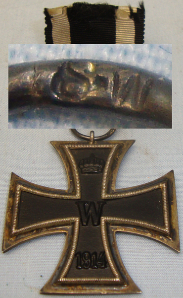 **Scarce** WWI Iron Cross and Ribbon 2nd Class. BA 384. **Scarce** WWI Iron Cross and Ribbon 2nd Class. BA 384. Antique & Militaria