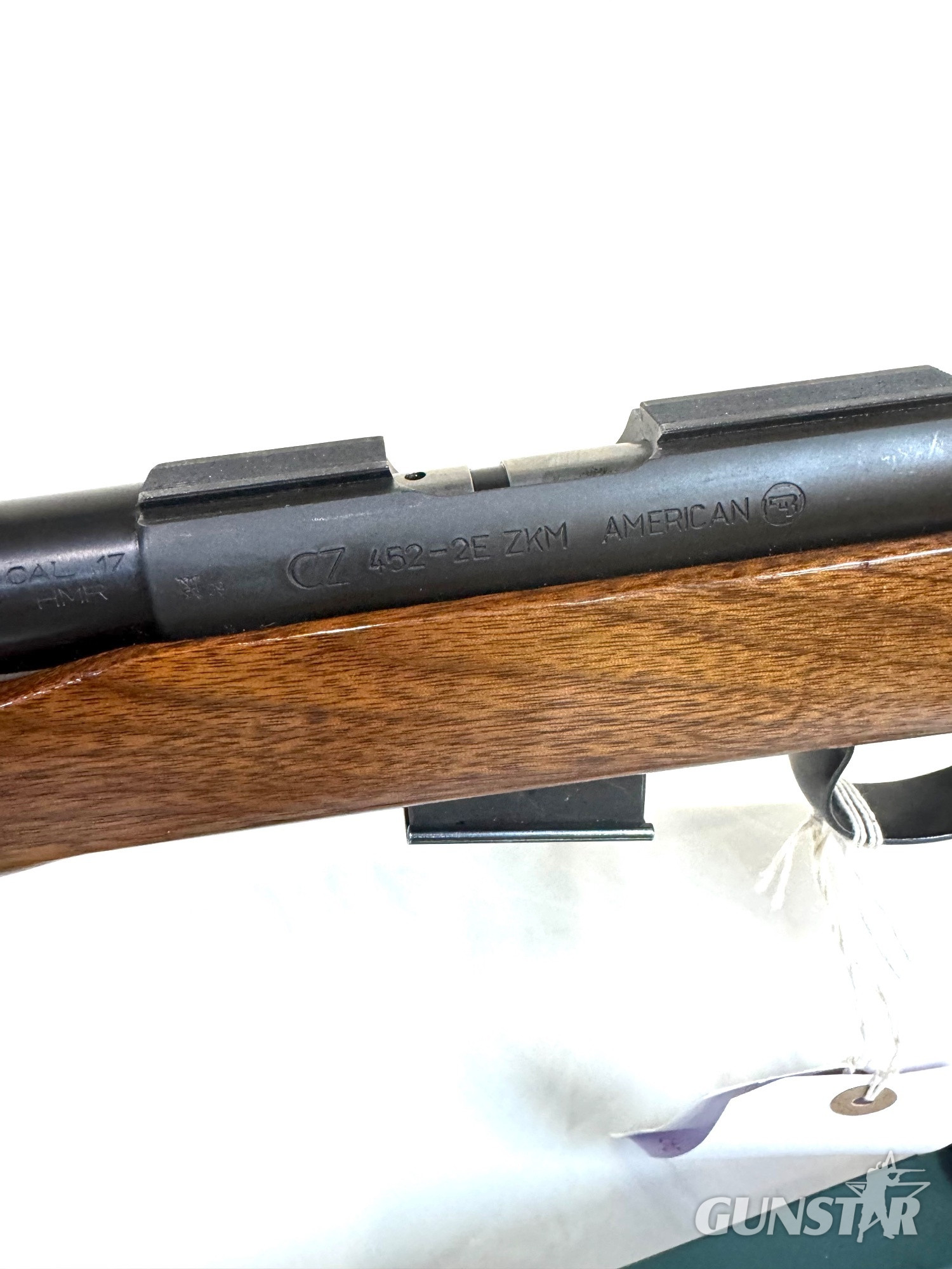  CZ 452 - 2E American in 177 HMR Rifle. Screw cut . Mod available 452-2E American Bolt Action .177 Rifle